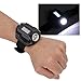 Lampe de Poche LED Réglable Montre-bracelet USB Rechargeable Poignet Torche Lumière-extérieur Montre-bracelet Lampe Torche USB Rechargeable LED Montre-bracelet Lampe de Poche pour le Camping