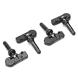  Aukson Sistema de Control de presión de neumáticos, 4 sensores TPMS 56029398AB para Charger 2012-2015