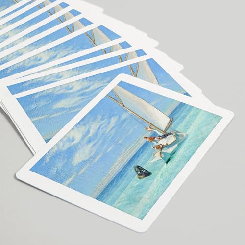 Naipes Póker Ground Swell Edward Hopper 52 cartas miniatura 5