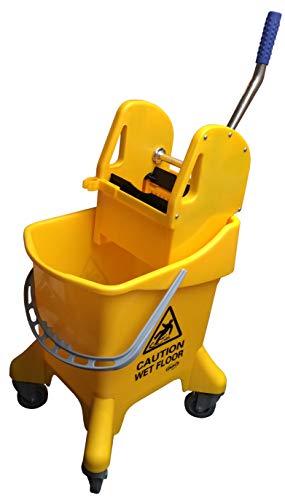La Mejor Selección de Cubeta Exprimidora Rubbermaid comprados en linea. 45 DUST Cubeta con Exprimidor de 32 litros