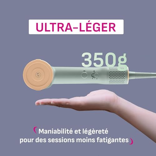 Sèche-cheveux ultra compact Calor Blumia léger pour voyage