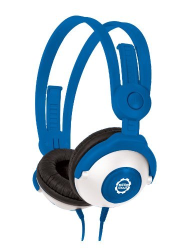 Electronics World Kidz Engranaje Wired Auriculares para ni?os - Azul Color: Azul, Modelo: CH68KG04