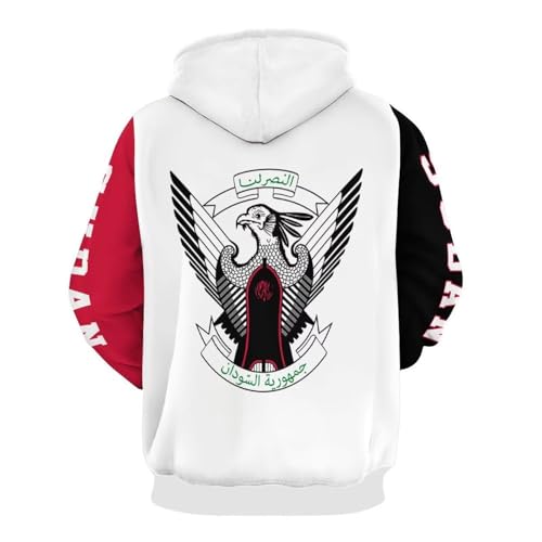 Sweat-shirt Soudan streetwear pour l'automne hiver look décontracté