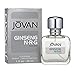 Jovan Ginseng N.R.G. Eau de Cologne Spray, Refreshing Cologne for Men, Natural Scent, Vegan Formula, 1.0oz