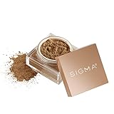 Sigma Beauty Soft Focus Setting Powder – Silky Smooth, Lightweight Loose Setting Powder for Setting Makeup, Blurring Powder Reduces the Look of Pores, Lines & Wrinkles (Cinnamon, Deep Caramel Matte)