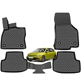 4 TAPPETI - TAPPETINI IN GOMMA A VASCA 3D TPE PER VW GOLF VIII dal 2019 al 2024