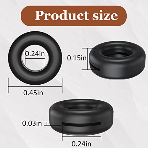 SMARTTOP 14 Pairs Eyeglass Ear Grips Sleeve Holder-Eyeglasses Ear Hooks -Comfort Anti-Slip glasses ear grip-For Kids and Adults Sunglasses, Reading Glasses, Sport Eyewear (Black) - Thumbnail 3