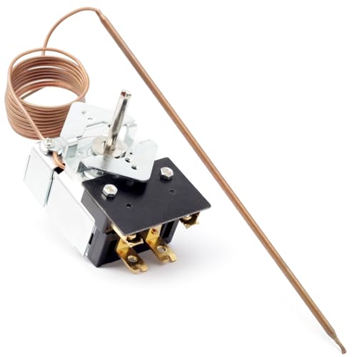 YXVCNE SA-465-36 Electric Griddle Thermostat Control Upgraded Compatible With star max griddle 2T-Z5958 MFG 2T-Z5958 MFG Z5958, Temp 100-450F, SA-465-36 thermostat Replacement For AllPoints 46-1368