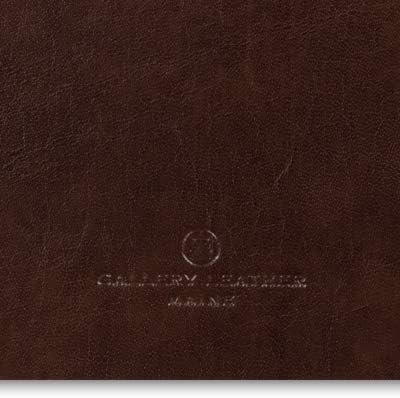 Undated Weekly Pad Planner, by Gallery Leather, 7"x11" (Black)