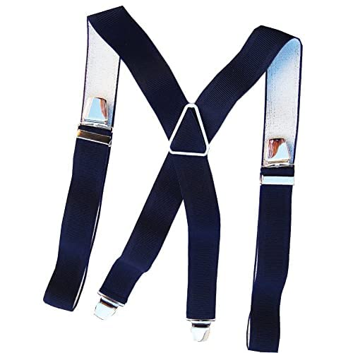 Mes-bretelles.com Bretelles homme grande taille 130 cm (Marine) Cover