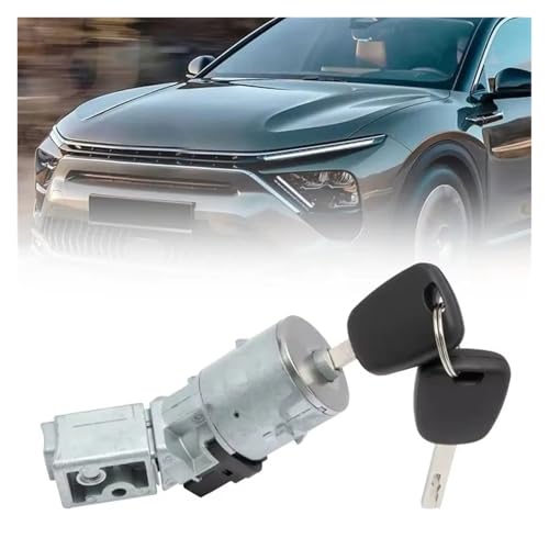 Cilindro de cerradura de encendido Citroën C8 para reparar el arranque inestable 6