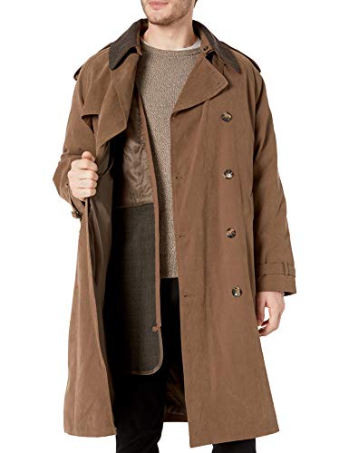 London Fog Men's Iconic Trench Coat, British Khaki, 48 Long #TOP3