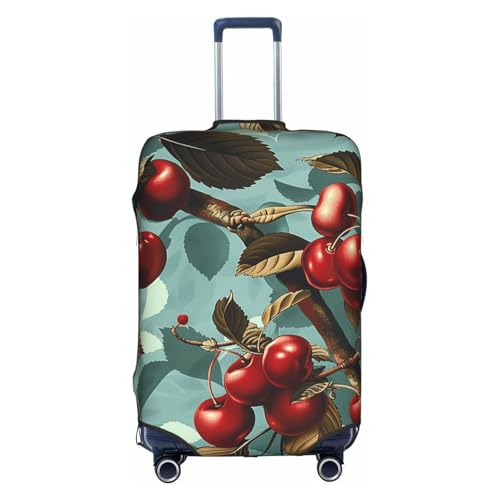 cherries Elastic Travel Luggage Cover Travel Suitcase Protective Cover