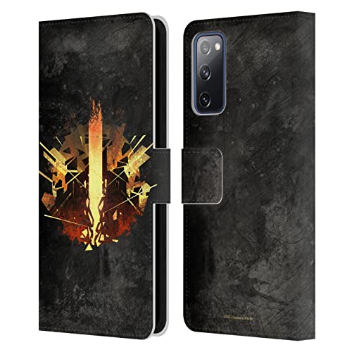 Cadeau Dragon Age Samsung S20 FE étui portefeuille cuir blason Chantrie