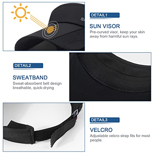 TAGVO Visiera Parasole Donna, Traspirante