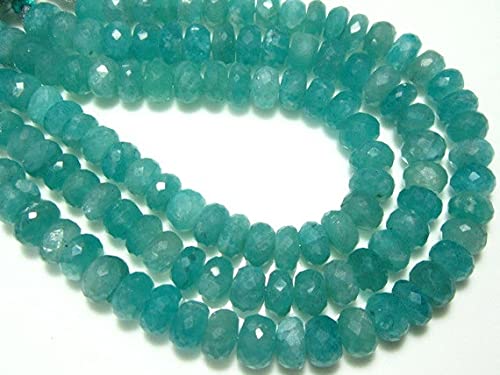 Perles amazonite facettées 8-9mm de qualité AA pour réparer et sublimer vos bijoux ternis
