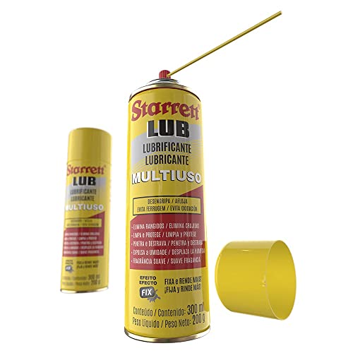 Kit 2 Lubrificante Desingripante Anti Corrosivo 300ML S-LUB300 STARRETT