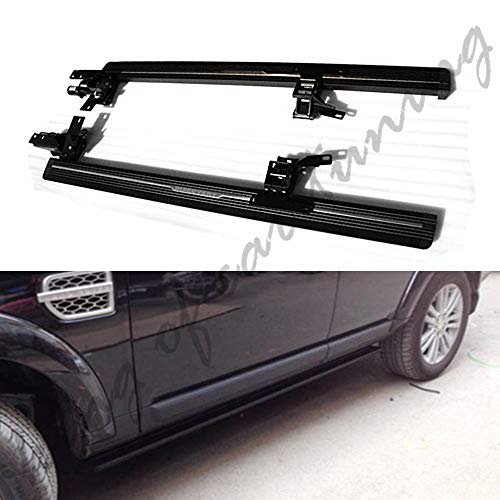 Deployable Electric Electrical Retractable Extended Cab Running Boards Side Steps Nerf Bars Fits For Land Rover Discovery 4 Lr4 2010 2011 2012 2013 2014 2015 2016 #TOP6