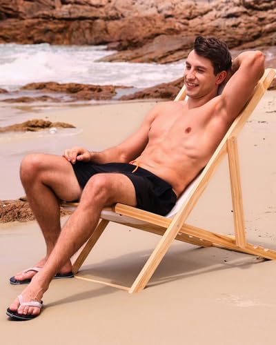 SILKWORLD Mens Swimming Trunks with Compression Liner 2 in 1 Quick-Dry Swim Shorts with Zipper Pockets4