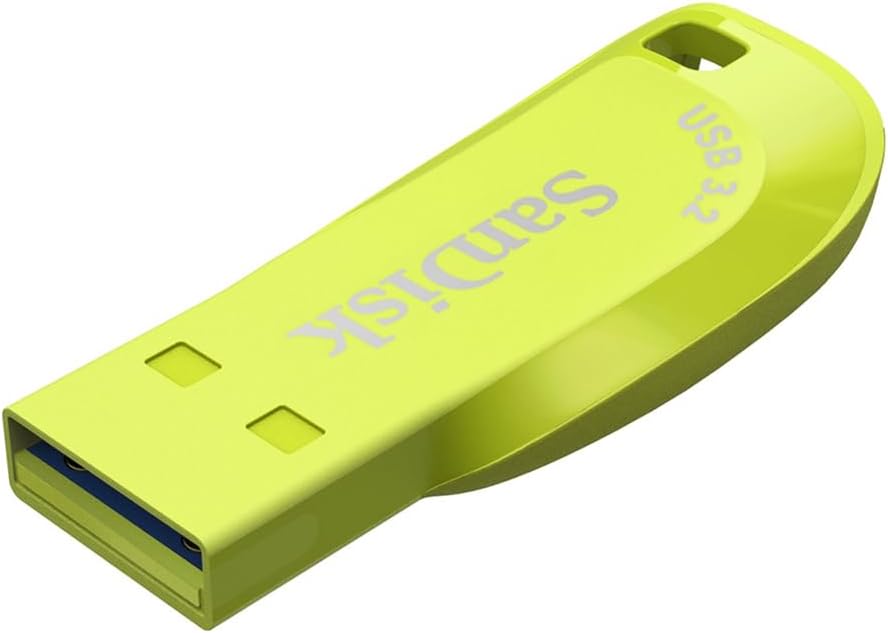 Pen Drive SanDisk Ultra Shift 64GB USB 3.2 Amarelo