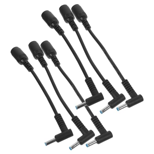 Pack 10 cables adaptador de corriente hembra a macho convertidor de carga portátil