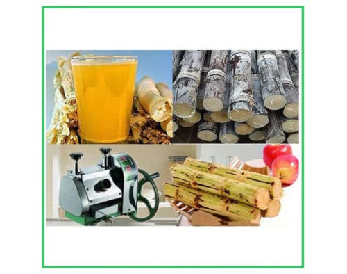 Commercial Manual Sugarcane Juicer Sugar Cane Press Extractor Squeezer 50Kg/H #TOP4