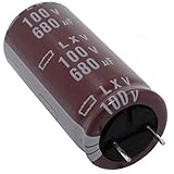 kondensator 100v 10000uf UCC, ELXV101EC5681MM40S 5x Elko Kondensator radial 680µF 100V 105°C ; ELXV101EC5681MM40S ; 680uF