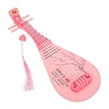 Abaodam Laúd musical jugable para instrumento de pipa realista para educación musical temprana, herramienta de desarrollo para el hogar, escuela, jardín de infantes, mejora la alfabetización de