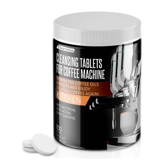 CleanHike Espresso Machine Cleaning Tablets - (100 Tablets) For Breville, Jura, Miele, and Universal Coffee Machine for All Brands - Professional Coffee Grease and Residue Cleaner for Baristas (1)