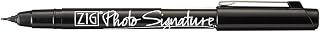 12 Pack ZIG Photo Signature Marker-Black -PS220-010