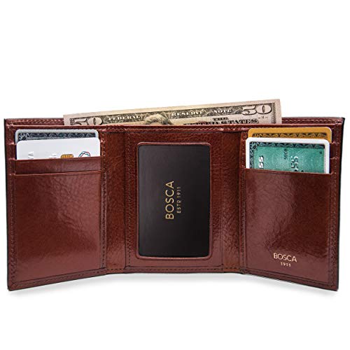 Image of Bosca Men's Double I.D. Trifold
