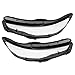 CHUNILLE Pair Headlight Lens Covers Clear Compatible with 2011 2012 2013 2014 2015 Audi A6 C7 4G0941043E, 4G0941005B, 4G0941044E, 4G0941044B