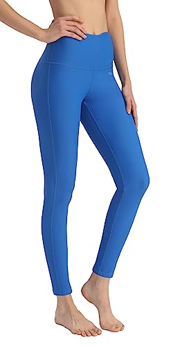 Ubestyle Upf 50+ High Waist Women's Leggings Swimming Tights Sun Protective (Royal Blue, Xxl) #TOP2