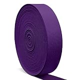 Elastic Bands for Sewing 1 Inch, Hengiee Braided Elastic for Wigs, Waistband, Skirt, Pants, Headband