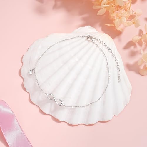 Tobillera de plata hojas y ramas el regalo ideal de joyería femenina para verano 3
