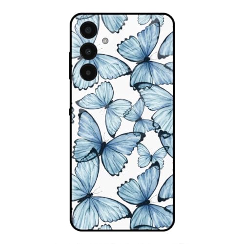 Image of SmashItUp Butterfly Designer Printed TPU Metal Case Mobile Back Cover for Samsung A15 5G