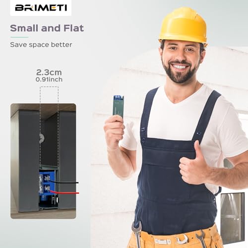 BRIMETI 24V LED Driver 24W LED Transformer AC 240V to DC 24 Volt 1A Ultra Slim Power Supply Constant Low Voltage Switching, Adapter for Strip Light Cabinet Lights - Image 5