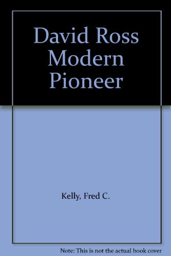 David Ross Modern Pioneer B000Q5VZHG Book Cover