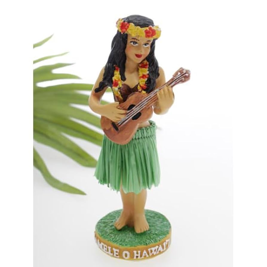 ハワイアン人形 フラドール置物❤︎1960年ハワイアンティーク・オリジナル人形 ハワイアン人形 フラドール置物❤︎1960年ハワイアンティーク