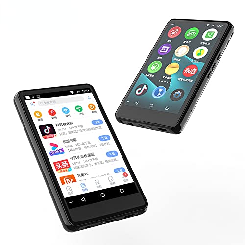 SZAMBIT MP3 Player com Bluetooth e WiFi,Tela de Toque Completa de 4