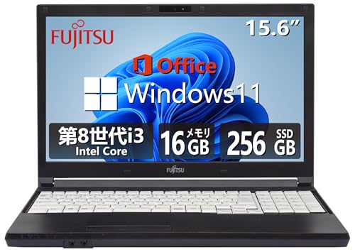 yςݕiz y8CPUځzFUJITSU m[gp\R FMVV[Y/15.6^/Windows 11/8Core i3/MS & Office 2019/eL[/WIFI/USB 3.0/DVD/{L[{[h(F