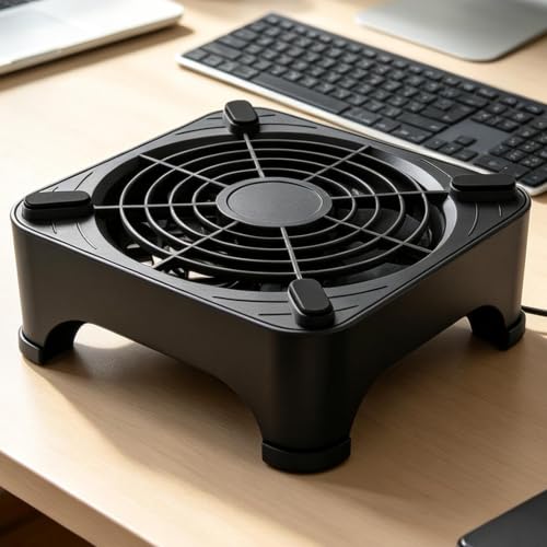 Ventilador PC USB de bajo ruido y cinco voltios para electrónica de red 3