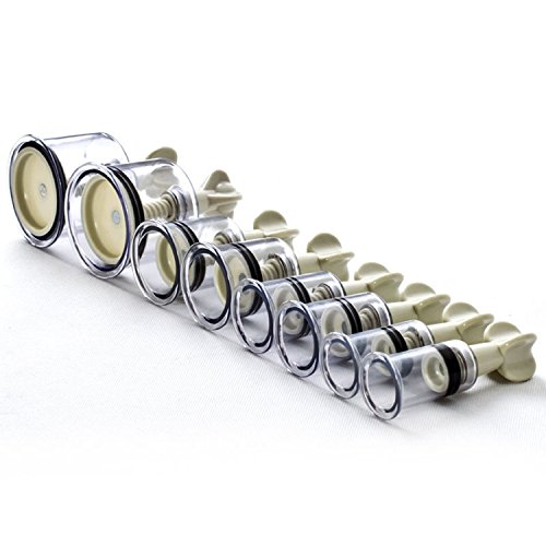 Yifang Anhua® 8-Cup Magnetic Twist Top Chinese Cupping Therapy Set #TOP7