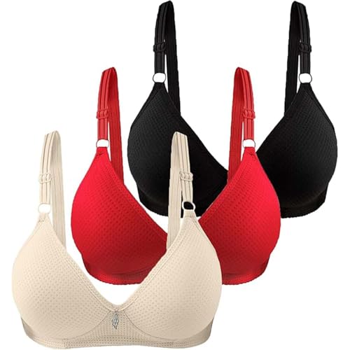 Uwdiohq Sujetadores para Mujer, Sexys, Sin Aros, De Color Sólido, Ajustables, Transpirables, Cómodos, con Soporte Y Anticaídas Escote (Black, L) Sujetador Arrugas Dormir Antiarrugas Invisibles