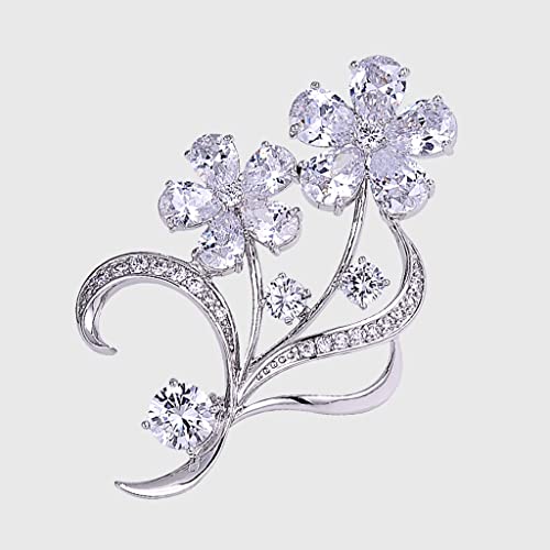 Broche accessoire féminin mignon style coréen petite fleur boucle pour manteau