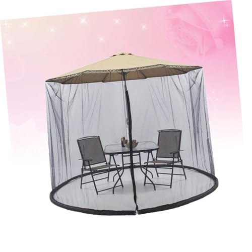 Housse de parasol protection solaire et anti-moustique facile à installer - 2