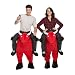 My Other Me Me-204318 Disfraz Ride-on toro, color rojo, M-L (Viving Costumes...