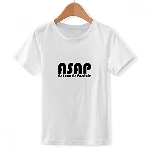 T-Shirt pour Les Garçons avec Citation Inspirante pour le Look Collège ou Skate