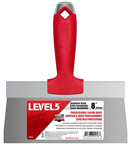 Level5 5-518 8-Inch Stainless Steel Taping Knife cover