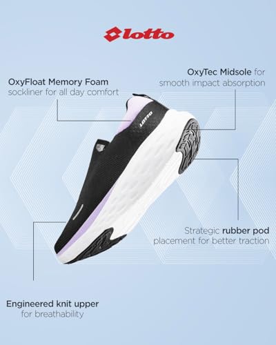 Image of Lotto Women Aerostep Slip on Walking Shoes